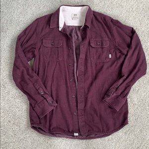 Vans button down shirt